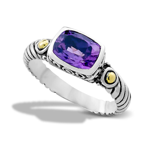GEDE RING- AMETHYST