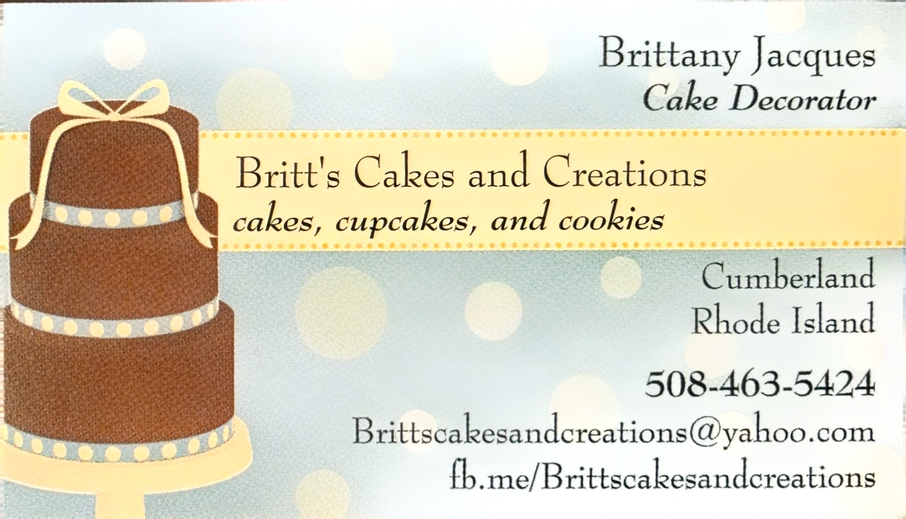 Brit's Cakes and Creations